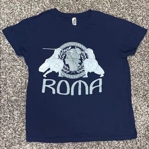 Navy Blue Rome Tee